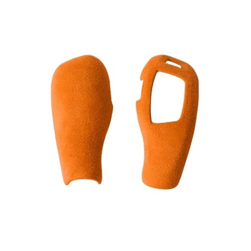 WUTBHGQXWIP Kompatibel mit BMW 1er F20 F21 2er F22 F23 Auto-Schaltknauf-Schalthebel-Boot-Trimmaufkleber Innen-Tuning-Zubehör(2969 Orange LHD) von WUTBHGQXWIP