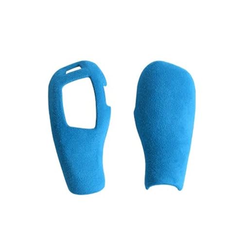 WUTBHGQXWIP Kompatibel mit BMW 1er F20 F21 2er F22 F23 Auto-Schaltknauf-Schalthebel-Boot-Trimmaufkleber Innen-Tuning-Zubehör(7586 Blue RHD) von WUTBHGQXWIP