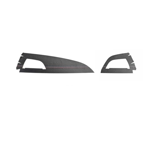 WUTBHGQXWIP Kompatibel mit BMW F20 F21 F22 F23. Hergestellt aus Armaturenbrettverkleidung, Instrumentenverkleidung, M Performance-Aufkleberzubehör(Carbon Leather B RHD) von WUTBHGQXWIP