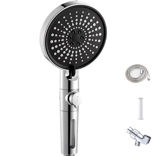 Gefilterter Duschkopf mit Handbrause Hochdruckregen mit mehreren Sprühmodi, Power-Wash von WUTICULA