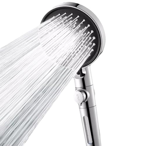 Gefilterter Duschkopf mit Handbrause Hochdruckregen mit mehreren Sprühmodi, Power-Wash von WUTICULA