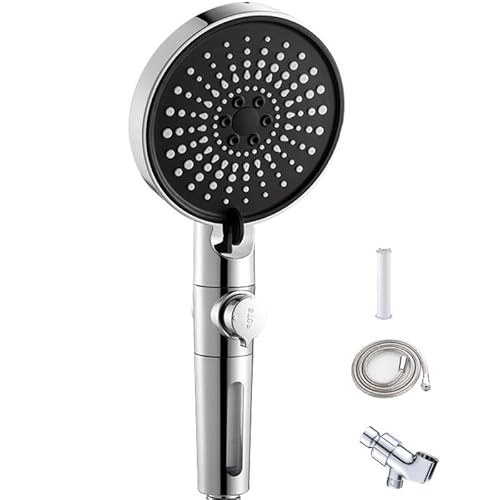 Gefilterter Duschkopf mit Handbrause Hochdruckregen mit mehreren Sprühmodi, Power-Wash von WUTICULA