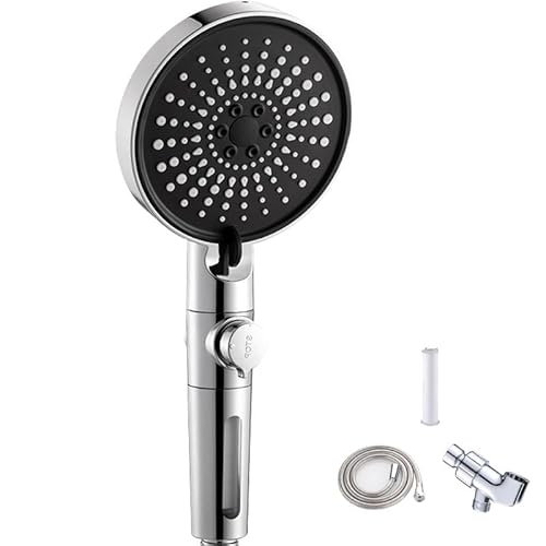 Gefilterter Duschkopf mit Handbrause Hochdruckregen mit mehreren Sprühmodi, Power-Wash von WUTICULA