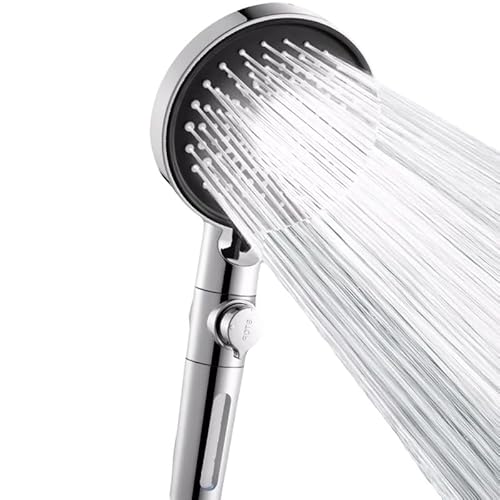 Gefilterter Duschkopf mit Handbrause Hochdruckregen mit mehreren Sprühmodi, Power-Wash von WUTICULA