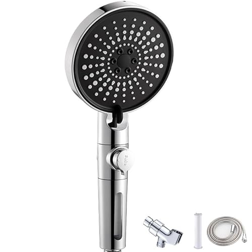 Gefilterter Duschkopf mit Handbrause Hochdruckregen mit mehreren Sprühmodi, Power-Wash von WUTICULA