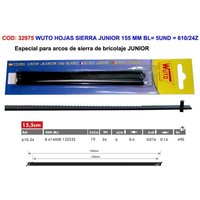 Wuto - Sägeblätter mit Zapfen 155 mm Blister 5 Einheiten 610/24Z Wuto - Sägeblätter mit Zapfen 155 mm Blister 5 Einheiten 610/24Z von WUTO
