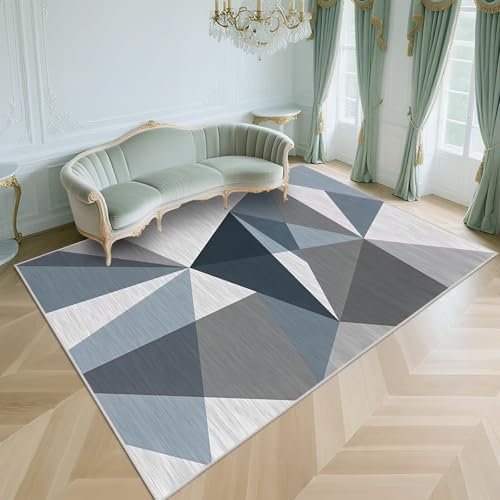 WUTONG Antirutsch Fussmatte Innen Blau 50x80cm,Geometrische Muster Pflegeleicht für Eingangs,Terrasse,Küche WUTONG Antirutsch Fussmatte Innen Blau 50x80cm,Geometrische Muster Pflegeleicht für Eingangs,Terrasse,Küche von WUTONG