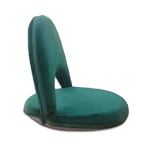 WUTONG Klappbarer Lesesessel Indoor Meditationskissen Bodensitz mit Verstellbarer Rückenlehne Bequemer gepolsterter Tatami Mat Bettstuhl von WUTONG
