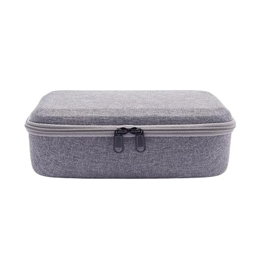 WUUISDNX Die wasserdichte Zubehörtasche mit glattem Reißverschluss lässt sich bequem überall hin mitnehmen und kann frei geöffnet und positioniert werden. OxfordCloth, Rotes Innenfutter von WUUISDNX