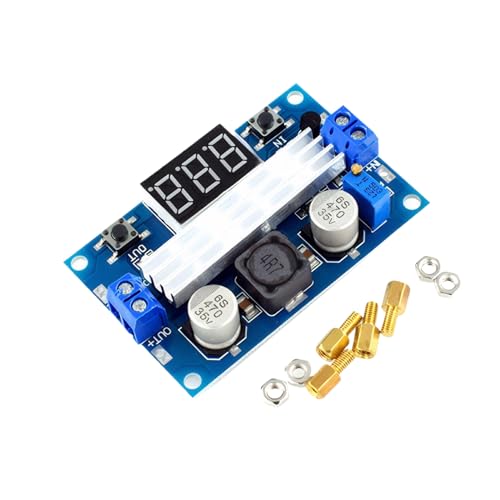 WUUISDNX Einstellbares Ausgangs 5 35 V Digitalanzeigemodul für Verschiedene Digitale Produkte. Bietet Strom für das Laptop Boost Power Modul von WUUISDNX