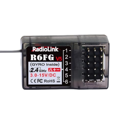 WUUISDNX Genaue Korrektur mit PID Algorithmus für ferngesteuerte Fahrzeug Radiosender ABS für Radiolink R6FG V5 Empfänger von WUUISDNX