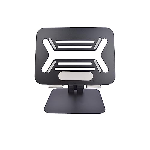 WUUISDNX Laptopständer Multi Angle Height Button Type Notebook Foldable Bracket Lifting Cooler Tablet PC Zubehörhalter, Schwarz WUUISDNX Laptopständer Multi Angle Height Button Type Notebook Foldable Bracket Lifting Cooler Tablet PC Zubehörhalter, Schwarz von WUUISDNX
