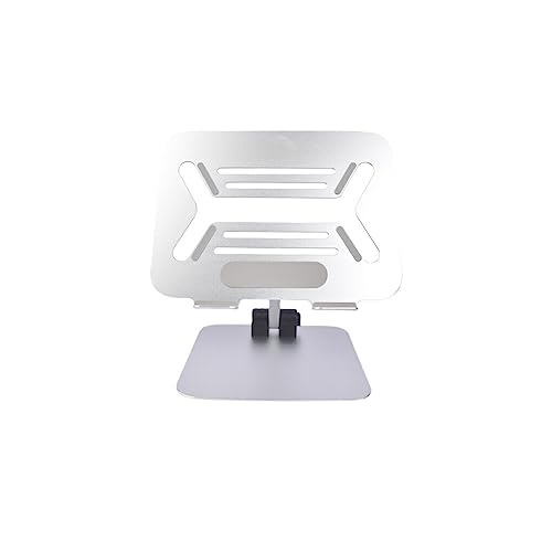WUUISDNX Laptopständer Multi Angle Height Button Type Notebook Foldable Bracket Lifting Cooler Tablet PC Zubehörhalter, Silber WUUISDNX Laptopständer Multi Angle Height Button Type Notebook Foldable Bracket Lifting Cooler Tablet PC Zubehörhalter, Silber von WUUISDNX