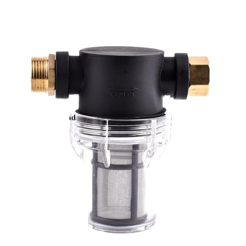 WUUKEPSG 1/2 Zoll, 3/4 Zoll, Gartenwasserrohrfilter, Hochdruckreiniger, Pumpeneinlassfilter, Bewässerung, Messinganschluss, Aquariumsieb/1I2-3I4 Inch/10 Mesh-B von WUUKEPSG