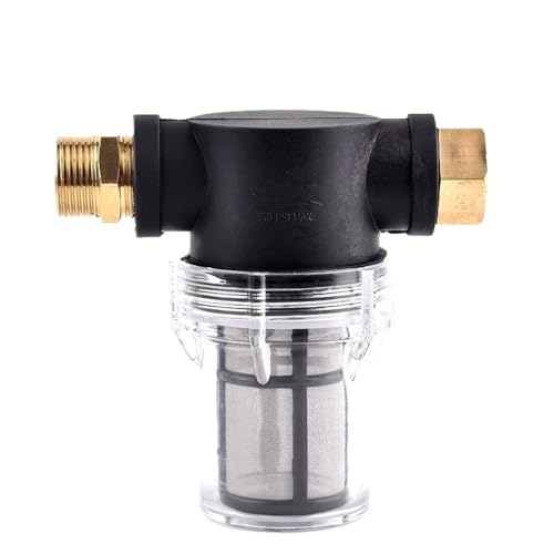 WUUKEPSG 1/2 Zoll, 3/4 Zoll, Gartenwasserrohrfilter, Hochdruckreiniger, Pumpeneinlassfilter, Bewässerung, Messinganschluss, Aquariumsieb/3I4-3I4 Inch/100 Mesh von WUUKEPSG