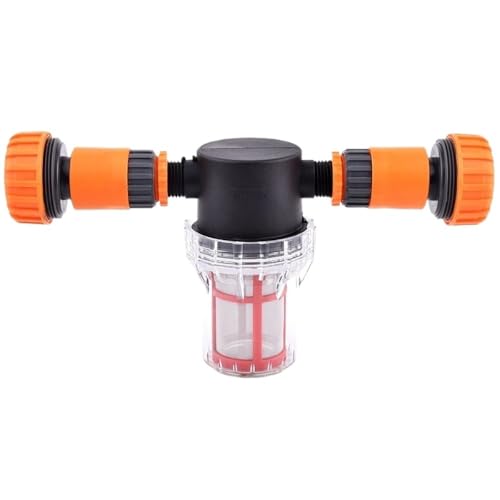 WUUKEPSG 1/2 Zoll Gartenbewässerungsfilter-Set, Bewässerungsschlauchfilter Für Landwirtschaft, Wasserleitung, Schnellverbinder, Autowaschwasserpumpenfilter/B3/60 Mesh WUUKEPSG 1/2 Zoll Gartenbewässerungsfilter-Set, Bewässerungsschlauchfilter Für Landwirtschaft, Wasserleitung, Schnellverbinder, Autowaschwasserpumpenfilter/B3/60 Mesh von WUUKEPSG