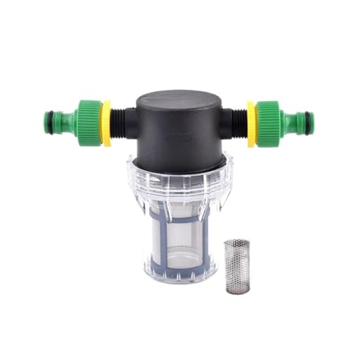WUUKEPSG 1/2 Zoll Gartenbewässerungsfilter-Set, Bewässerungsschlauchfilter Für Landwirtschaft, Wasserleitung, Schnellverbinder, Autowaschwasserpumpenfilter/F/100 Mesh WUUKEPSG 1/2 Zoll Gartenbewässerungsfilter-Set, Bewässerungsschlauchfilter Für Landwirtschaft, Wasserleitung, Schnellverbinder, Autowaschwasserpumpenfilter/F/100 Mesh von WUUKEPSG