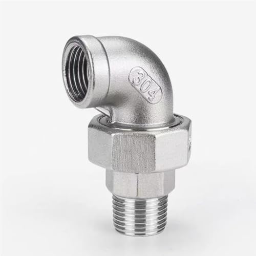 WUUKEPSG 1/4" 3/8" 1/2" 3/4" 1" Außen- Und Innengewinde, 90-Grad-Winkel, Edelsta304, Verbindungsstück Für Rohre/1Pc/1/2" WUUKEPSG 1/4" 3/8" 1/2" 3/4" 1" Außen- Und Innengewinde, 90-Grad-Winkel, Edelsta304, Verbindungsstück Für Rohre/1Pc/1/2" von WUUKEPSG