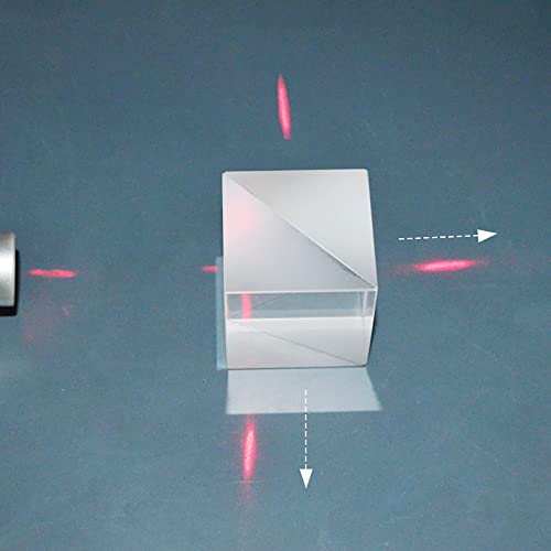WUUKEPSG 1 Optischer Glaswürfel Dichroitisches Dispersionsstrahlteilerprisma Mit Teilungsverhältnis 50:50, Für Spektrometer-Experimente/10 * 10 * 10Mm von WUUKEPSG