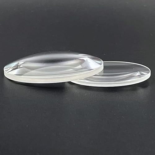 WUUKEPSG 1 Plankonvexlinse K9, Optische Glaslinse, Lupe, Durchmesser 30–32 Mm, Brennweite 20–200 Mm/Color/D30.4 F50 C6 E1.7 von WUUKEPSG