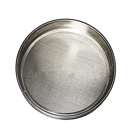 WUUKEPSG 10-200 Mesh 2-0.074Mm Aperture Lab Standard Sifters Shakers Soil Sieve 1Pc Analysis Test Sieve Stainless Steel 10-20Cm/20Cm 45 Mesh WUUKEPSG 10-200 Mesh 2-0.074Mm Aperture Lab Standard Sifters Shakers Soil Sieve 1Pc Analysis Test Sieve Stainless Steel 10-20Cm/20Cm 45 Mesh von WUUKEPSG