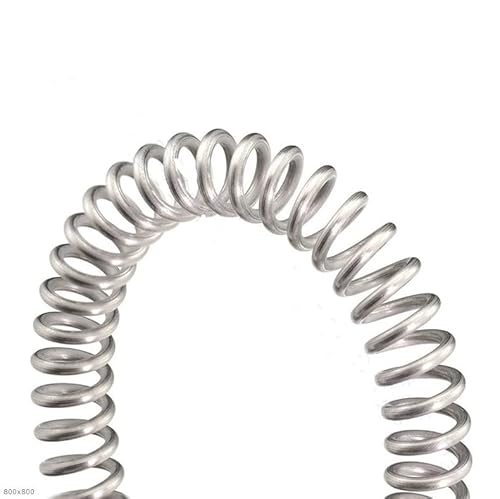 WUUKEPSG 300 Mm Druckfeder Edelsta304 A2, Drahtdurchmesser 0,3 0,4 0,5 0,6 0,7 0,8 1 1,2 1,5 2 Mm, 5 Stück, Außendurchmesser 3–30 Mm/0.8 * 6 * 305Mm WUUKEPSG 300 Mm Druckfeder Edelsta304 A2, Drahtdurchmesser 0,3 0,4 0,5 0,6 0,7 0,8 1 1,2 1,5 2 Mm, 5 Stück, Außendurchmesser 3–30 Mm/0.8 * 6 * 305Mm von WUUKEPSG