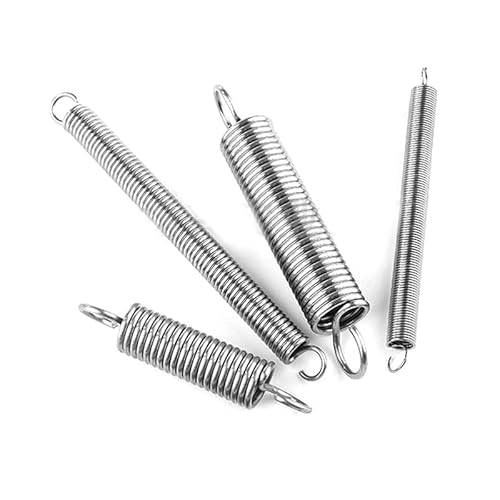 WUUKEPSG 5 Stück/10 Stück Außendurchmesser 3,0 Mm, Drahtdurchmesser 0,30 Mm, Offene Zugfeder Mit Haken Zugfedern Für Möbel, Heimwerker, Türen, Edelsta304/Length 120Mm (5Pcs) von WUUKEPSG