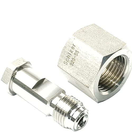 WUUKEPSG Cga320 Cga330 Auf 1/4" Npt Vcr Außengewinde 1/4" Rohrverschraubung Mit Automatischem Schweißanschluss, Messing, Edelstasus316L, Verbindungsstück, Kupplungsadapter/1Pc/Cga330 To 1L4 Weld WUUKEPSG Cga320 Cga330 Auf 1/4" Npt Vcr Außengewinde 1/4" Rohrverschraubung Mit Automatischem Schweißanschluss, Messing, Edelstasus316L, Verbindungsstück, Kupplungsadapter/1Pc/Cga330 To 1L4 Weld von WUUKEPSG