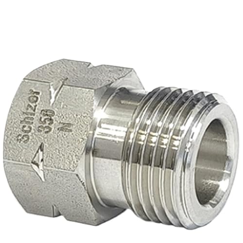 WUUKEPSG Cga350 Auf 1/4" Npt Vcr Außengewinde 1/4" Rohr Auto Schweißendstopfen Messing Edelstasus316L Rohrverschraubung Verbindungskupplung Adapter/1Pc/Cga350 1L4 Nptf 316 WUUKEPSG Cga350 Auf 1/4" Npt Vcr Außengewinde 1/4" Rohr Auto Schweißendstopfen Messing Edelstasus316L Rohrverschraubung Verbindungskupplung Adapter/1Pc/Cga350 1L4 Nptf 316 von WUUKEPSG