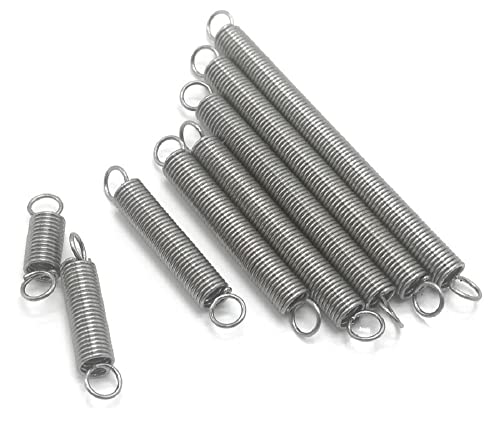 WUUKEPSG Länge 15–50 Mm, 10 Stück Drahtdurchmesser 0,2/0,3/0,4/0,5 Mm, Edelsta304, Doppelhaken, Kleine Zugfeder, Außendurchmesser 3,0 Mm, 4 Mm, 5 Mm, 6 Mm/25Mm/0.4 * 4 WUUKEPSG Länge 15–50 Mm, 10 Stück Drahtdurchmesser 0,2/0,3/0,4/0,5 Mm, Edelsta304, Doppelhaken, Kleine Zugfeder, Außendurchmesser 3,0 Mm, 4 Mm, 5 Mm, 6 Mm/25Mm/0.4 * 4 von WUUKEPSG