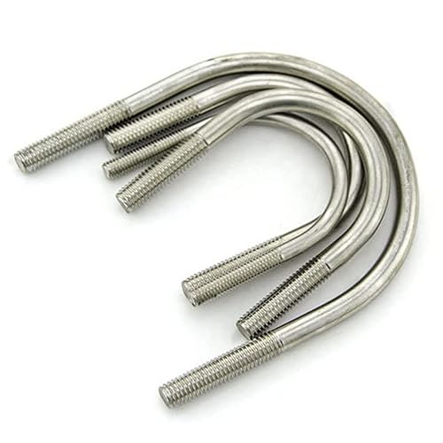 WUUKEPSG M6 6Mm Ss 304 A2 U-Bolts Round Bend U-Bolt U Clamp Screws 1/2/5Pc/Color/M6 * 114Mm-2Pcs WUUKEPSG M6 6Mm Ss 304 A2 U-Bolts Round Bend U-Bolt U Clamp Screws 1/2/5Pc/Color/M6 * 114Mm-2Pcs von WUUKEPSG