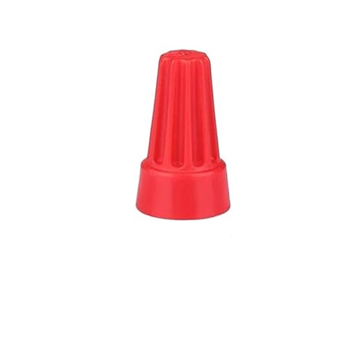 WUUKEPSG Quick Wire Connector Colorful Electrical Insulated Crimp Twist Terminal 25Pcs P1-P6 Nut Spend Cap Connection/Red P6/25Pcs von WUUKEPSG