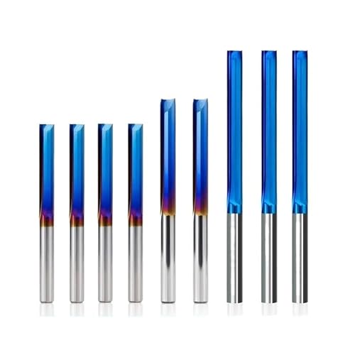 WUUKEPSG Schaftfräser 2-Schneidig Gerade Fräser 3,175 Mm 1/8 Zoll Schaft Cnc-Fräser Für Holz Mdf Kunststoff Hartmetall-Schaftfräser/10Pcs 2.0 * 6Mm WUUKEPSG Schaftfräser 2-Schneidig Gerade Fräser 3,175 Mm 1/8 Zoll Schaft Cnc-Fräser Für Holz Mdf Kunststoff Hartmetall-Schaftfräser/10Pcs 2.0 * 6Mm von WUUKEPSG