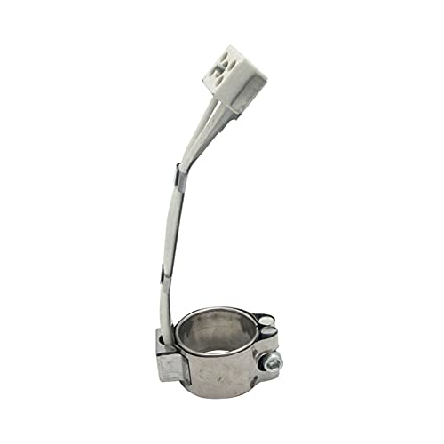 WUUKEPSG Tauchheizelement: 2 Stück Heizband, 35 Mm Innendurchmesser, 25 Mm/30 Mm/35 Mm/40 Mm Höhe, Ac 110 V/220 V/380 V, Leistung 80 W/100 W/120 W/130 W, Edelstahlflansch/110V/130W 35 * 40Mm(Id*H) von WUUKEPSG