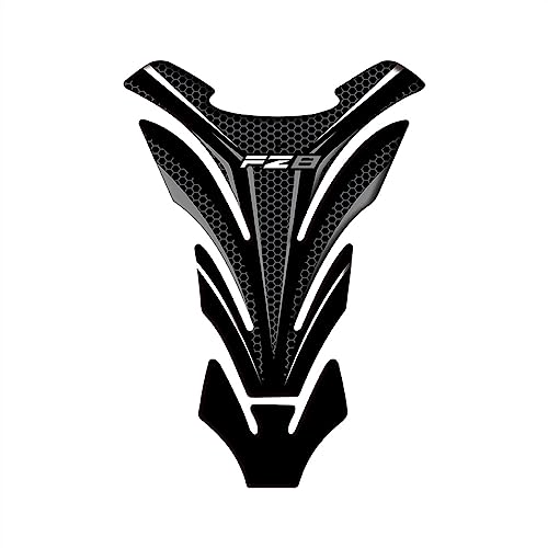Motorrad Tank Pad Schutz Aufkleber Aufkleber Fall für Yamaha FZ8 FZ8S Tank rutschfeste Aufkleber (Color : 2) von WUURAA