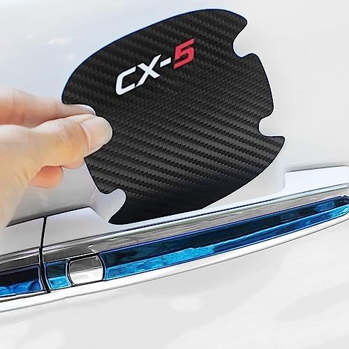WUURAA Autotür Griffe Aufkleber, für Mazda CX-5 Autotürgriffe Schut Auto Türgriff Schutzfolie Kratzern Schutz von WUURAA