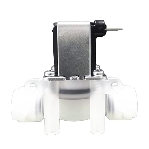 WUURAA DC12V/110V/220V Normalerweise Geschlossenes Magnetventil Wassereinlass Durchflussschalter 3/8-Zoll Gewinde Unter Druck Stehendes Elektromagnetisches Ventil Wasserdurchfluss Gepulstes Ventil von WUURAA
