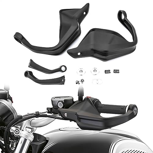 WUURAA Motorrad Handschutz Schild Hand Schutzfolie Windschutzscheibe Zubehör Für BMW R NineT Scrambler 2017 2018 2019 2020 2021 Schutz von WUURAA