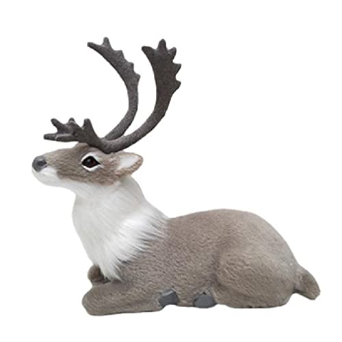 WUURAA Weihnachtsfigur Weihnachtsfeier Dekor Skulptur Modell Dekor Zubehör Für Home Tabletop Decor Geschenk Figuren Wohnkultur von WUURAA