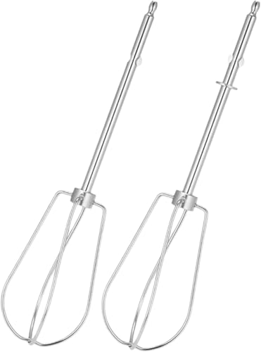 Rührbesen für Handmixer 2 Stück, Elektrisches Eierschläger-Zubehör, Edelstahl-Eierschläger, Universelles Ersatz Schneebesen zum Schlagen, Rühreinheit Rührstäbe für Handmixer Schneebesen Quirl Rechts Rührbesen für Handmixer 2 Stück, Elektrisches Eierschläger-Zubehör, Edelstahl-Eierschläger, Universelles Ersatz Schneebesen zum Schlagen, Rühreinheit Rührstäbe für Handmixer Schneebesen Quirl Rechts von WUWENY
