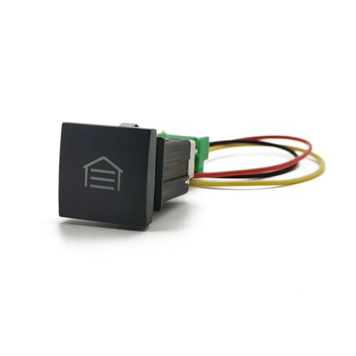 WUWMTUTCK 1 STÜCK Auto LED-Licht Lenkrad Wärme Nebelscheinwerfer Schalter Druckknopf Fit for VW Golf 6 Jetta MK6 Touran EOS Scirocco 2009-2011(Parking Garage) von WUWMTUTCK
