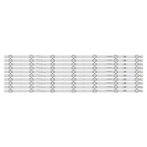 WUWMTUTCK 10PCS 710MM LED Streifen 7Lampen (3V) Fit for LG Innotek_Arcelik 65Zoll Rev0.2 170721_3PCM00731A for 65GUB8862 65GUB8866 65GUB8865 von WUWMTUTCK