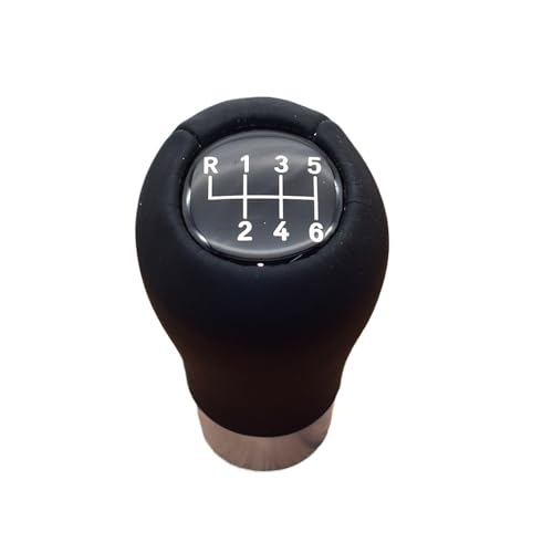 WUWMTUTCK 5 6 Gang Schaltknauf Schalthebel Griff Kopf Stick Fit for BMW 1 3 5 6 7 Serie E36 E46 F30 E60 E61 E28 E34 E39 E63 E64 E23(X04 6) von WUWMTUTCK