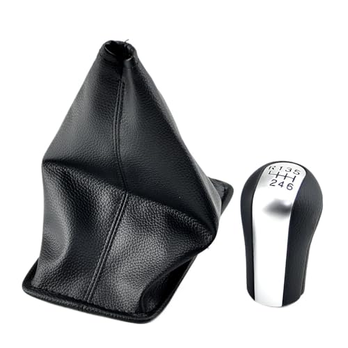 WUWMTUTCK 5-Gang-6-Gang-Auto-Gang-Handschaltknauf-Hebel-Handball-Auto-Styling Passend for Toyota Corolla Passend for AYGO Verso RAV4 YARIS VITZ 1992-2014(Matte 6 Speed A) von WUWMTUTCK