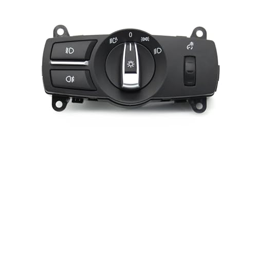 WUWMTUTCK Auto-Frontscheinwerfer-Scheinwerferschalter-Baugruppe passend for BMW 5 6 7 Serie X3 X4 F10 F11 F07 F06 F01 F25 F26 61319192744(Model B) von WUWMTUTCK