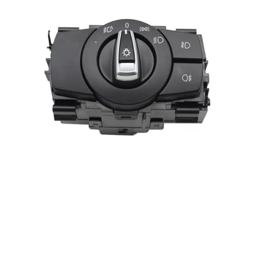 WUWMTUTCK Auto-Frontscheinwerfer-Scheinwerferschalter-Tastenbaugruppe passend for BMW 1 3 X1 Serie E87 E82 E90 E91 E92 E93 E84 61319169404 61319169406(Model A) von WUWMTUTCK