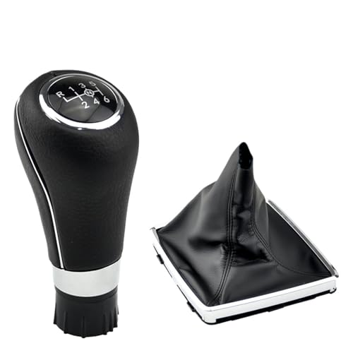 WUWMTUTCK Auto Styling 6 Geschwindigkeit Auto Schalthebel Schaltknauf Fit for Mercedes Fit for Benz W203 S203 CL203 W209 W204 c204 C63 C300 C250 W207 A207 W212(B-big hole 14.5mm-02) von WUWMTUTCK