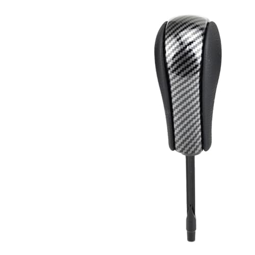 WUWMTUTCK Auto Styling Automatische ABS Leder Schaltknauf Hebel HandBall for E81 E82 E87 E90 E91 E92 E93 carbon faser(Carbon fiber-Long) von WUWMTUTCK