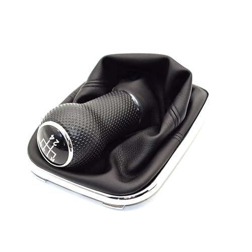 WUWMTUTCK Passend for Volkswagen 1999–2004 Golf 4 IV MK4 GTI R32 Bora Jetta MT 23 mm 5/6-Gang-Auto-Schaltknauf Hebel Shifter Gaitor Boot(5 Speed-04) von WUWMTUTCK