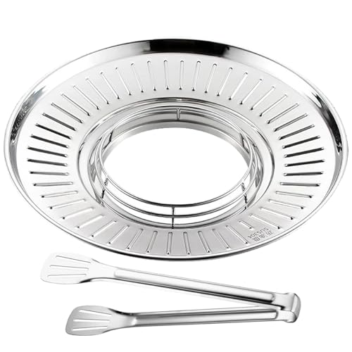 Ölwanne aus Edelstahl 304, Ölablasswanne, Runde Filterscheibe zum Braten Oder Anbraten von Fleisch – EIN Unverzichtbares Küchengerät von WUXTOKV